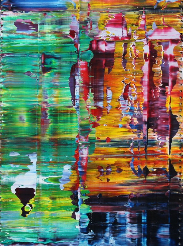 159. Abstraktný obraz č.159-364, 2017,olej,hliníková fólia,49x37cm.jpg